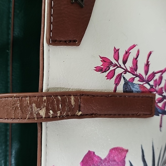 DESIGUAL | Liberty Tropics Hummingbird Leather Tote - Picture 15 of 16